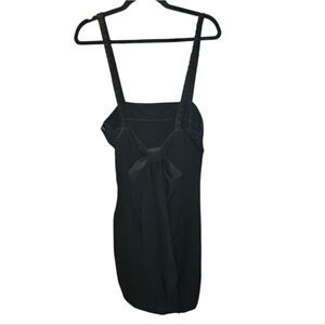 Ethy & Paule Paris Elegant Black Dress, Bow‎ Back, Size Small